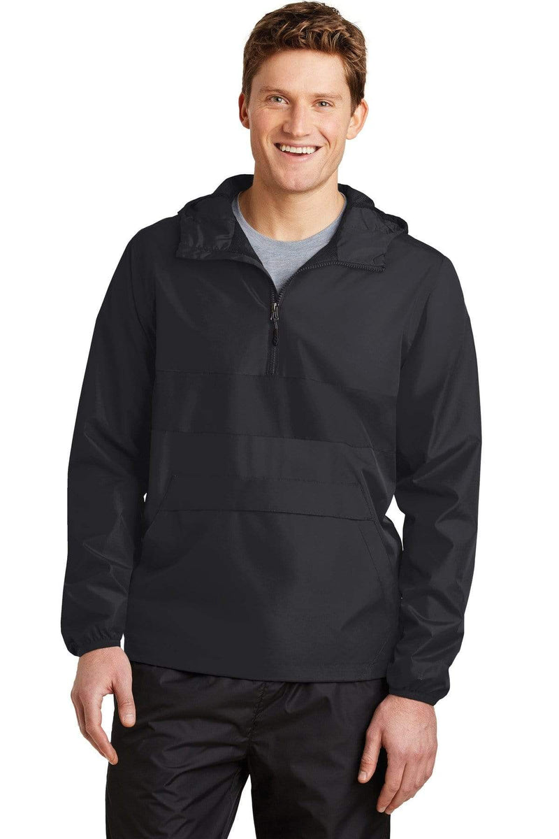 Outerwear Sport-Tek Zip Up Anorak Jacket JST659095 Sport-Tek