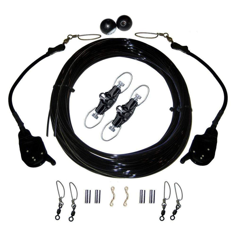 Outrigger Accessories Rupp Single Rigging Kit W/Lok-Ups & Nok-Outs - 160' Black Mono [CA-0172-MO] Rupp Marine