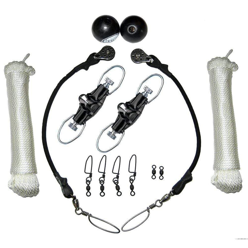 Outrigger Accessories Rupp Top Gun Single Rigging Kit w/Nok-Outs f/Riggers Up To 20' [CA-0025-TG] Rupp Marine