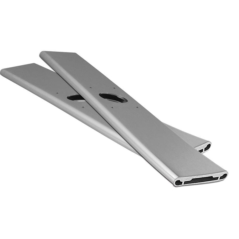 Outrigger Accessories TACO T-Top Extrusion Plate Pre-Drilled for Grand Slams - 20" - Pair [GSE-1939BSA20] TACO Marine