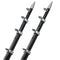 TACO 18' Telescopic Outrigger Poles HD 1-1/2" - Black/Silver [OT-0552BKA186]