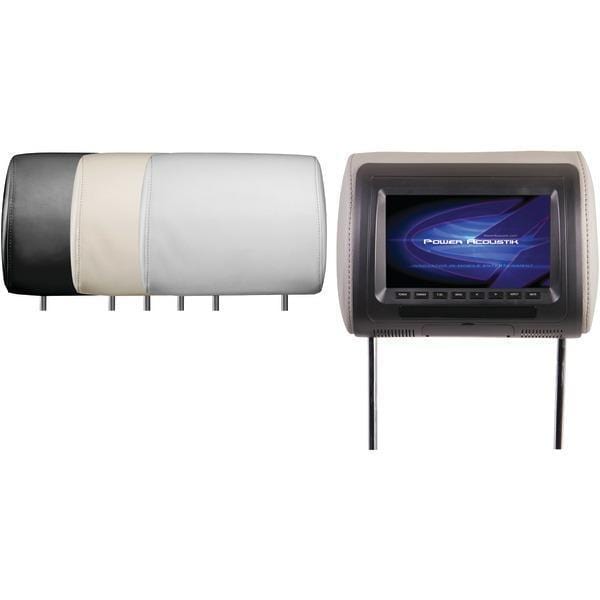 Universal Headrest Monitor with IR Transmitter & 3 Interchangeable Skins (7")