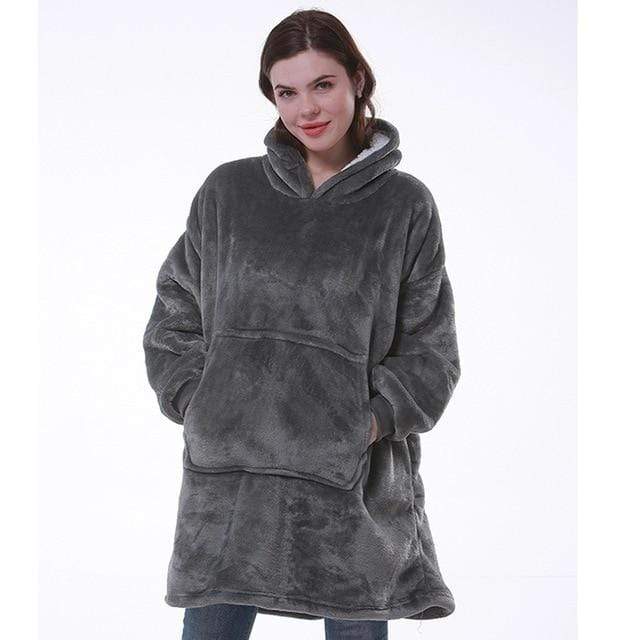 Oversized Hoodies Sweatshirt Women Winter Hoodies Fleece Giant TV Blanket With Sleeves Pullover Oversize Women Hoody Sweatshirts JadeMoghul Inc. 