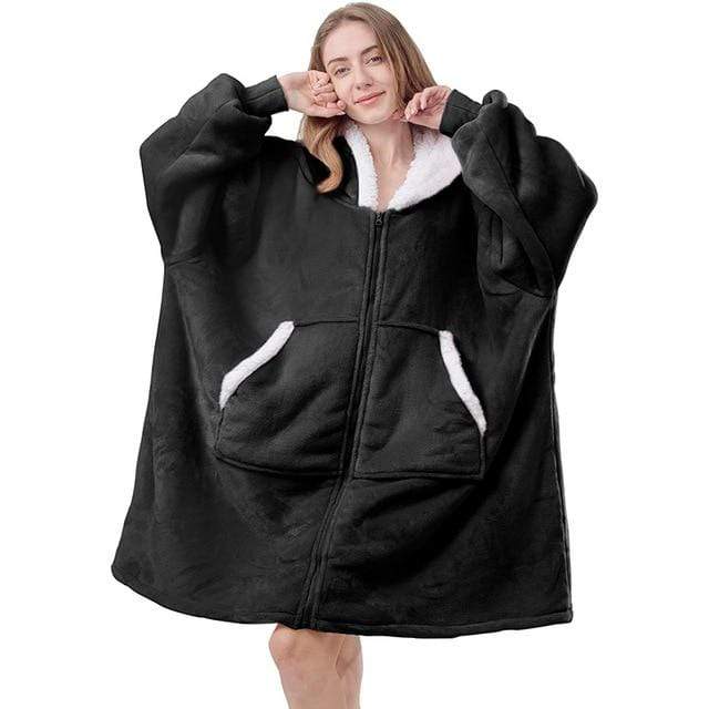 Oversized Hoodies Sweatshirt Women Winter Hoodies Fleece Giant TV Blanket With Sleeves Pullover Oversize Women Hoody Sweatshirts JadeMoghul Inc. 