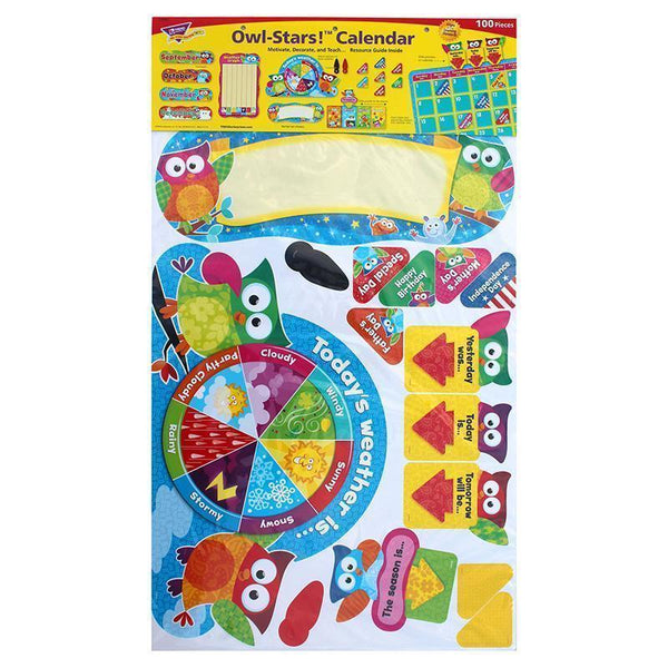 OWL STARS CALENDAR BB SET-Learning Materials-JadeMoghul Inc.