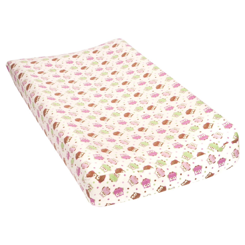 Owls Deluxe Flannel Changing Pad Cover-WHIM-G-JadeMoghul Inc.