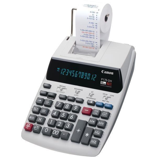 P170-DH-3 Printing Calculator-Calculators, Label Printers & Accessories-JadeMoghul Inc.