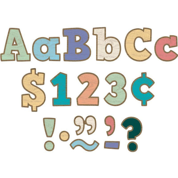 PAINTED WOOD 4IN LETTERS COMBO PACK-Learning Materials-JadeMoghul Inc.