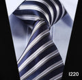 Paisley Check Dot 3.4" 100%Silk Wedding Jacquard Woven Men Classic Man's Tie Necktie #I2-I220-JadeMoghul Inc.
