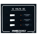 Paneltronics Standard DC 3 Position Breaker Panel w-LEDs [9972207B]-Electrical Panels-JadeMoghul Inc.