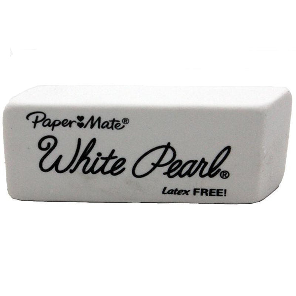 PAPERMATE PEARL ERASERS WHITE-Supplies-JadeMoghul Inc.