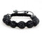 Parasols & Rain Umbrellas Shamballa Bracelet [Black] KS