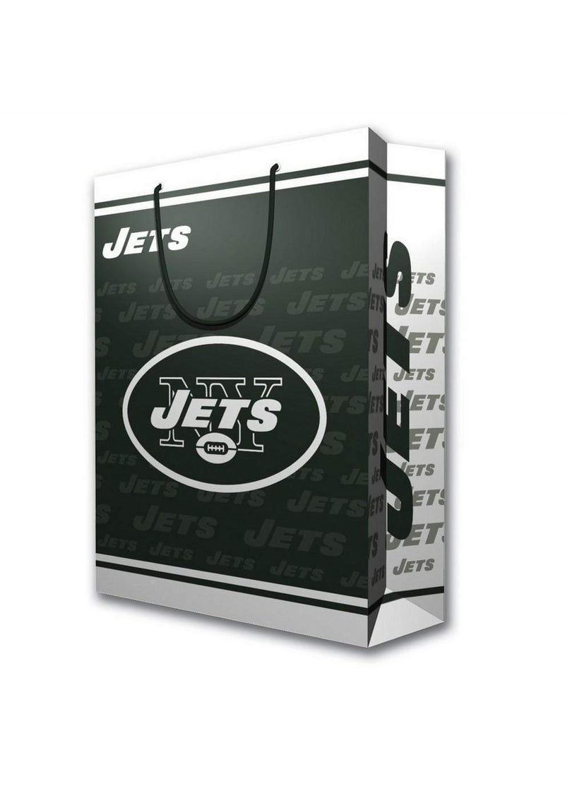 Party Goods/Housewares New York Jets Large Gift Bag PRO SPECIALTIES GROUP INC