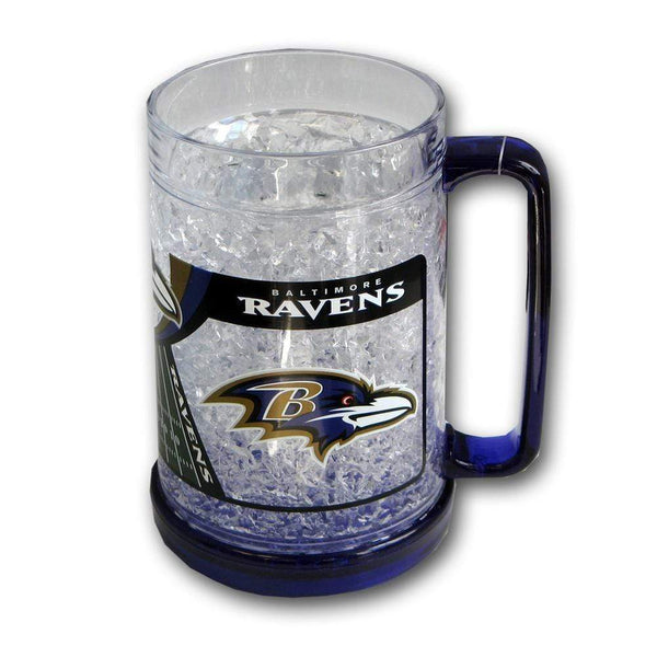 Party Goods/Housewares NFL Baltimore Ravens Crystal Freezer Mug Duckhouse