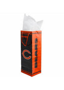 Party Goods/Housewares Slim Bottle Gift Bag NFL - Chicago Bears PRO SPECIALTIES GROUP INC