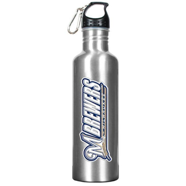 Party Goods/Housewares Stainless Steel Water Bottle - Milwaukee Brewers Great American Products