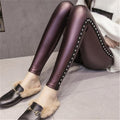 Patent Leather Stretchable Skinny Pants AExp