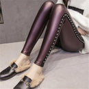 Patent Leather Stretchable Skinny Pants AExp