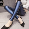 Patent Leather Stretchable Skinny Pants AExp