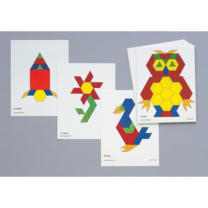 PATTERN BLOCK ACTIVITY CARDS-Toys & Games-JadeMoghul Inc.