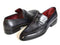 Paul Parkman (FREE Shipping) Gray & Black Men's Loafers For Men (ID#068-GRAY) PAUL PARKMAN