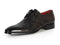 Paul Parkman (FREE Shipping) Men's Anthracite Black Derby Shoes (ID