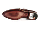 Paul Parkman (FREE Shipping) Men's Cap-Toe Double Monkstraps Brol Dark Brown (ID