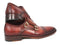 Paul Parkman (FREE Shipping) Men's Cap-Toe Double Monkstraps Camel & Light Brown (ID