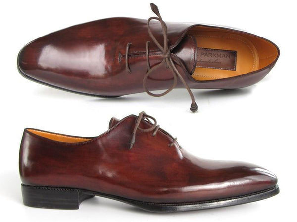 Paul Parkman (FREE Shipping) Men's Oxford Dress Shoes Brown&amp;Bordeaux (ID#22T55) PAUL PARKMAN