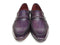 Paul Parkman (FREE Shipping) Men's Purple Loafers Handmade Slip-On Shoes (ID#068-PURP) PAUL PARKMAN