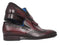 Paul Parkman (FREE Shipping) Men's Wingtip Tassel Loafers Bordeaux (ID