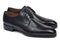 Paul Parkman (FREE Shipping) Men's Black Leather Derby Shoes (ID#34DR-BLK) new-'--JadeMoghul Inc.