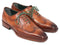Paul Parkman (FREE Shipping) Men's Wingtip Oxford Goodyear Welted Camel Brown (ID#87CML66)-'--JadeMoghul Inc.