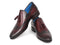Paul Parkman (FREE Shipping) Men's Wingtip Tassel Loafers Bordeaux (ID