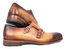 Paul Parkman (FREE Shipping) Two Tone Double Monkstrap Shoes (ID