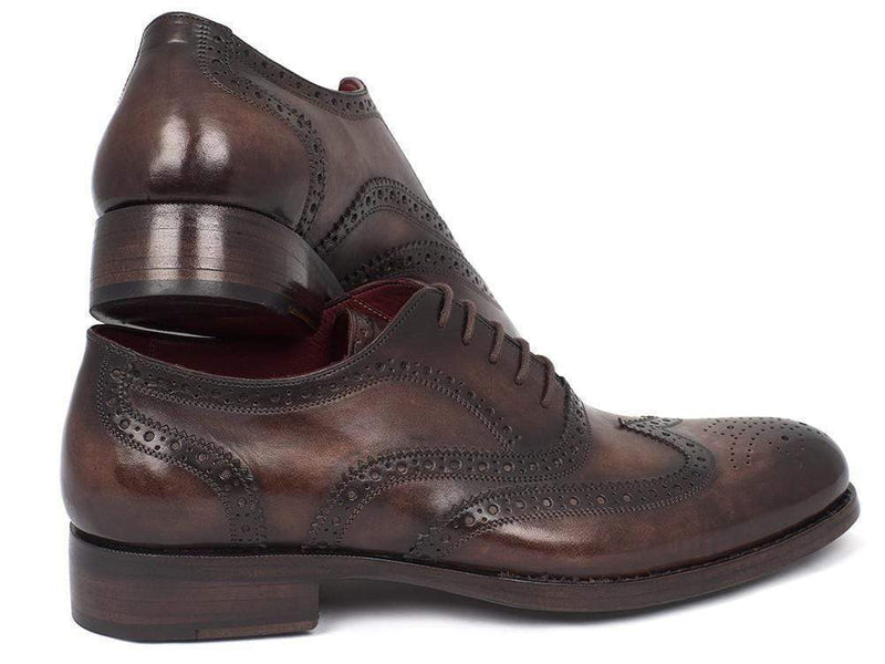 Paul Parkman (FREE Shipping) Wingtip Oxfords Goodyear Welted Brown (ID