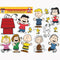 PEANUTS CLASSIC CHARACTERS 2 SIDED-Learning Materials-JadeMoghul Inc.