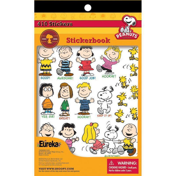 PEANUTS STICKER BOOK-Learning Materials-JadeMoghul Inc.