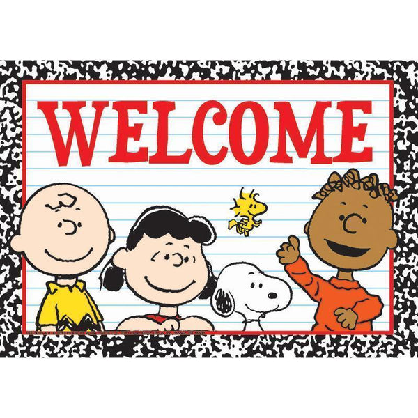 PEANUTS WELCOME TEACHER CARDS-Learning Materials-JadeMoghul Inc.