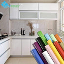 Pearl White DIY Decorative Film PVC Self adhesive Wall paper Furniture Renovation Stickers Kitchen Cabinet Waterproof Wallpaper JadeMoghul Inc. 