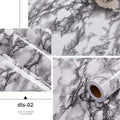 Pearl White DIY Decorative Film PVC Self adhesive Wall paper Furniture Renovation Stickers Kitchen Cabinet Waterproof Wallpaper JadeMoghul Inc. 