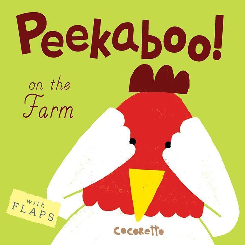 PEEKABOO BOARD BOOKS ON THE FARM-Childrens Books & Music-JadeMoghul Inc.