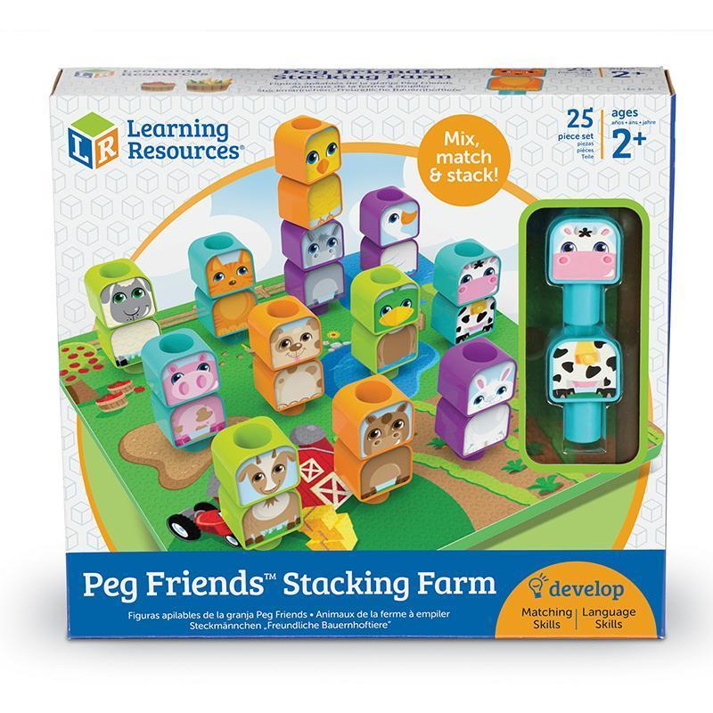 PEG FRIENDS FARM-Learning Materials-JadeMoghul Inc.