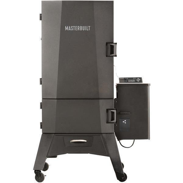 Pellet Smoker with Smoking Rack & Meat-Probe Thermometers-Outdoor Cooking-JadeMoghul Inc.