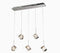 Pendant Lights Pendant Lighting - Firefly Floating Crystal 5-light Dangling Pendant HomeRoots
