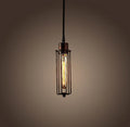 Pendant Lights Pendant Lighting - Lorelei 1-light Adjustable Height Antique Edison Pendant with Bulb HomeRoots