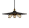 Pendant Lights Pendant Lighting - Lorena 3-light Black Adjustable Height 16-inch Edison Pendant with Bulbs HomeRoots