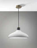 Pendant Lights Rustic Pendant Lighting - 15.75" X 15.75" X 5" Brass Glass Pendant HomeRoots