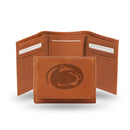 Front Pocket Wallet Penn State Embossed Leather Trifold