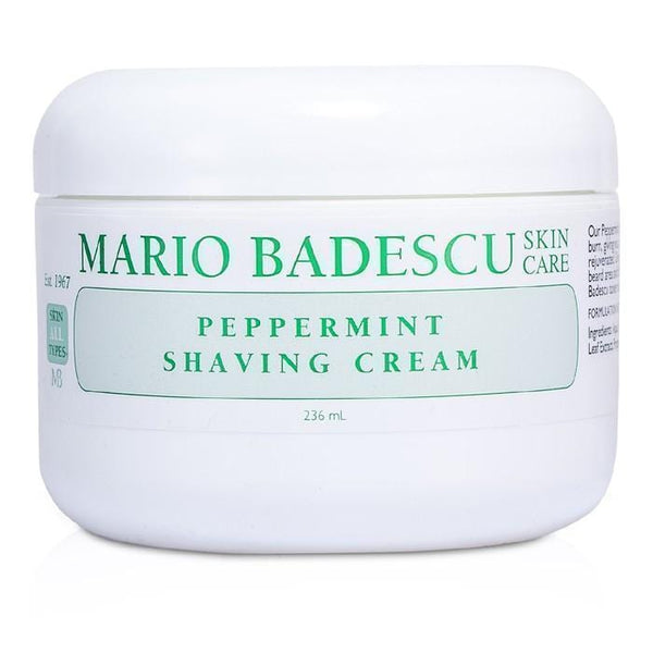 Peppermint Shaving Cream - 236ml-8oz-Men's Skin-JadeMoghul Inc.